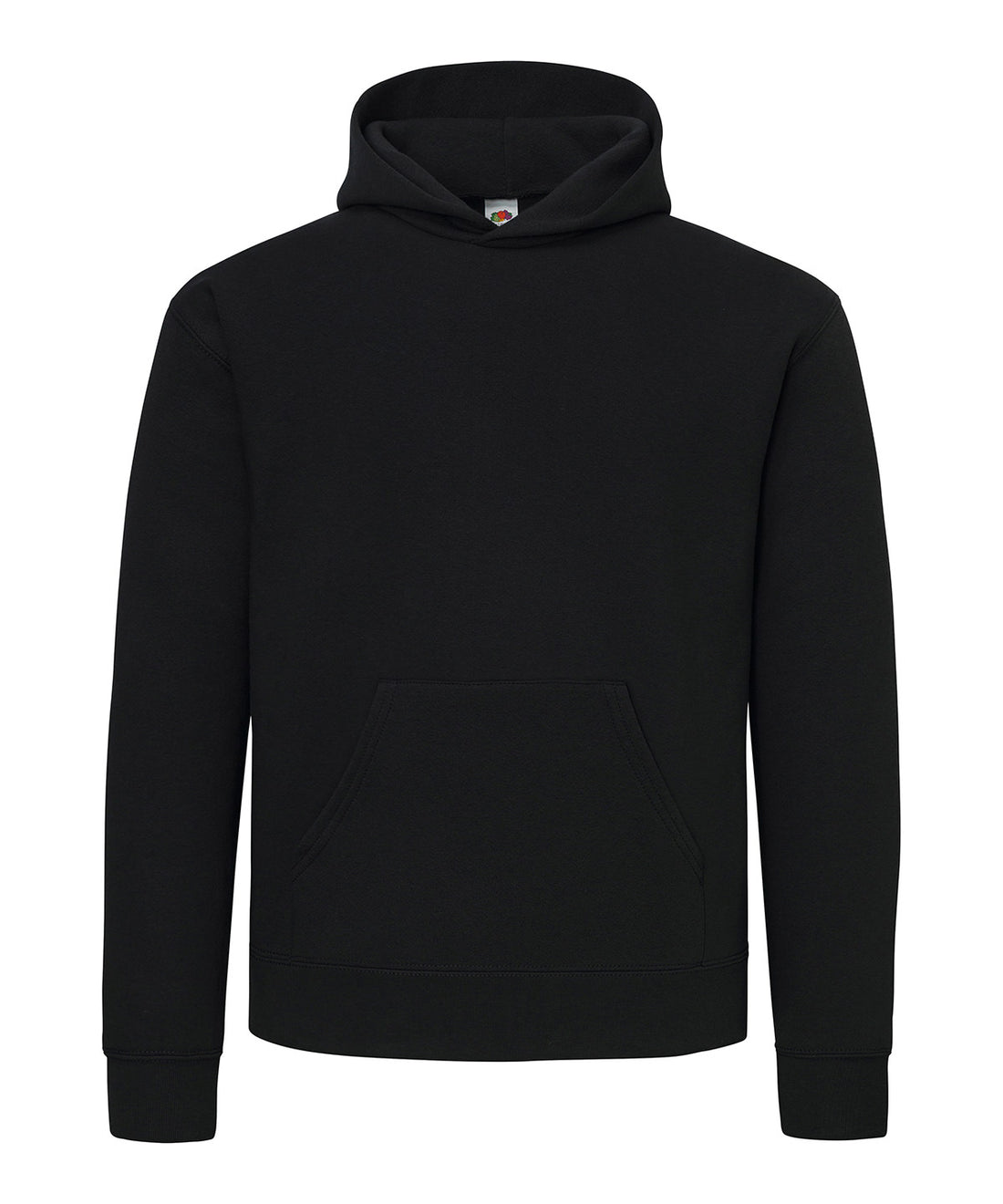 Supercotton™ hooded sweatshirt in Black