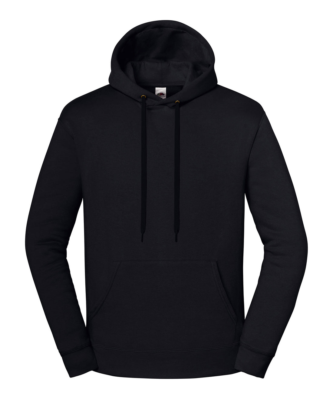 Iconic premium hooded sweat in Black