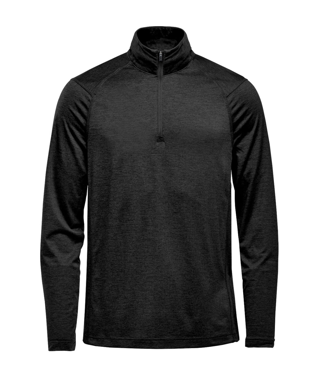 Milano 1/4-zip pullover in Black