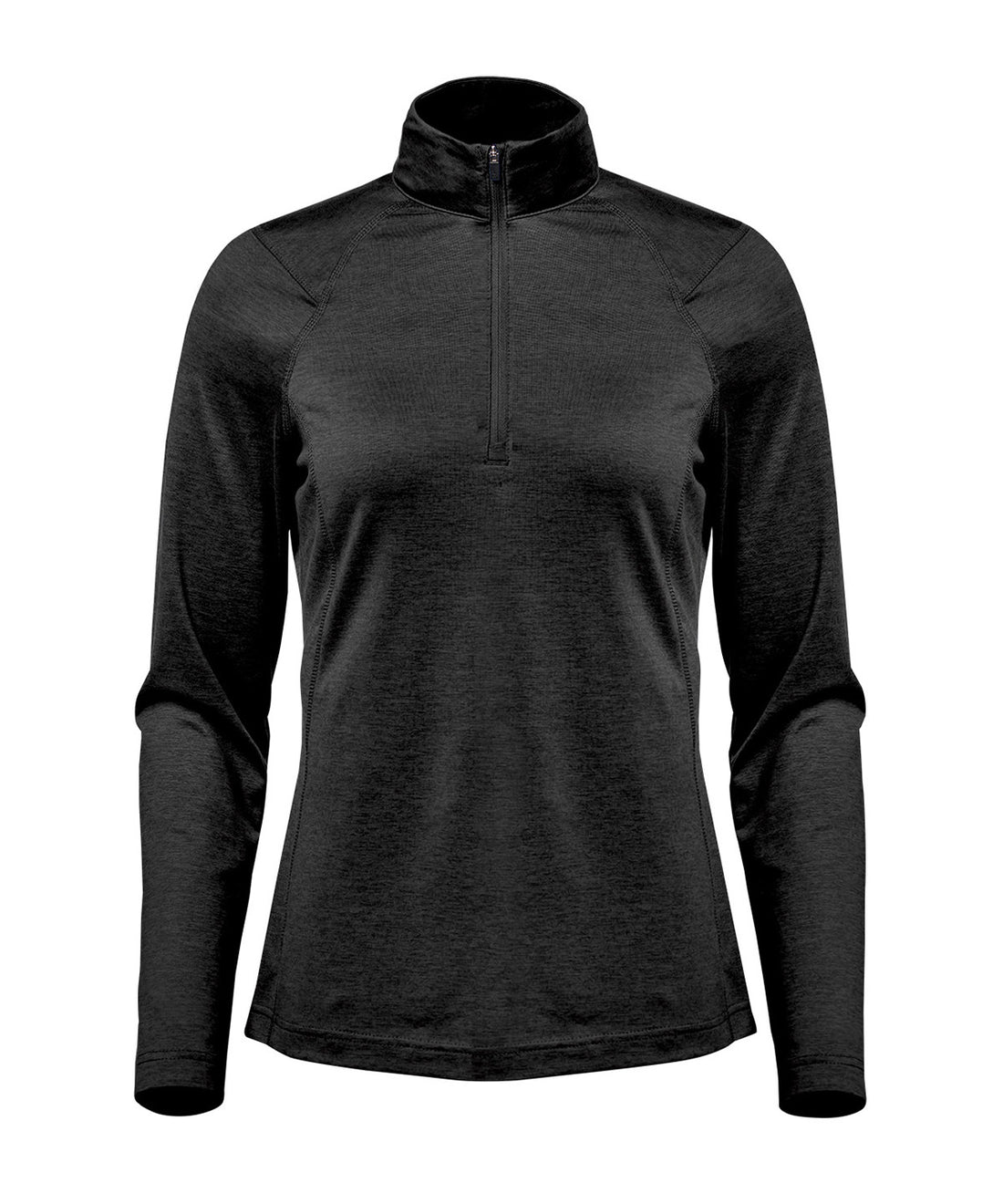 Women’s Milano ¼-zip pullover in Black
