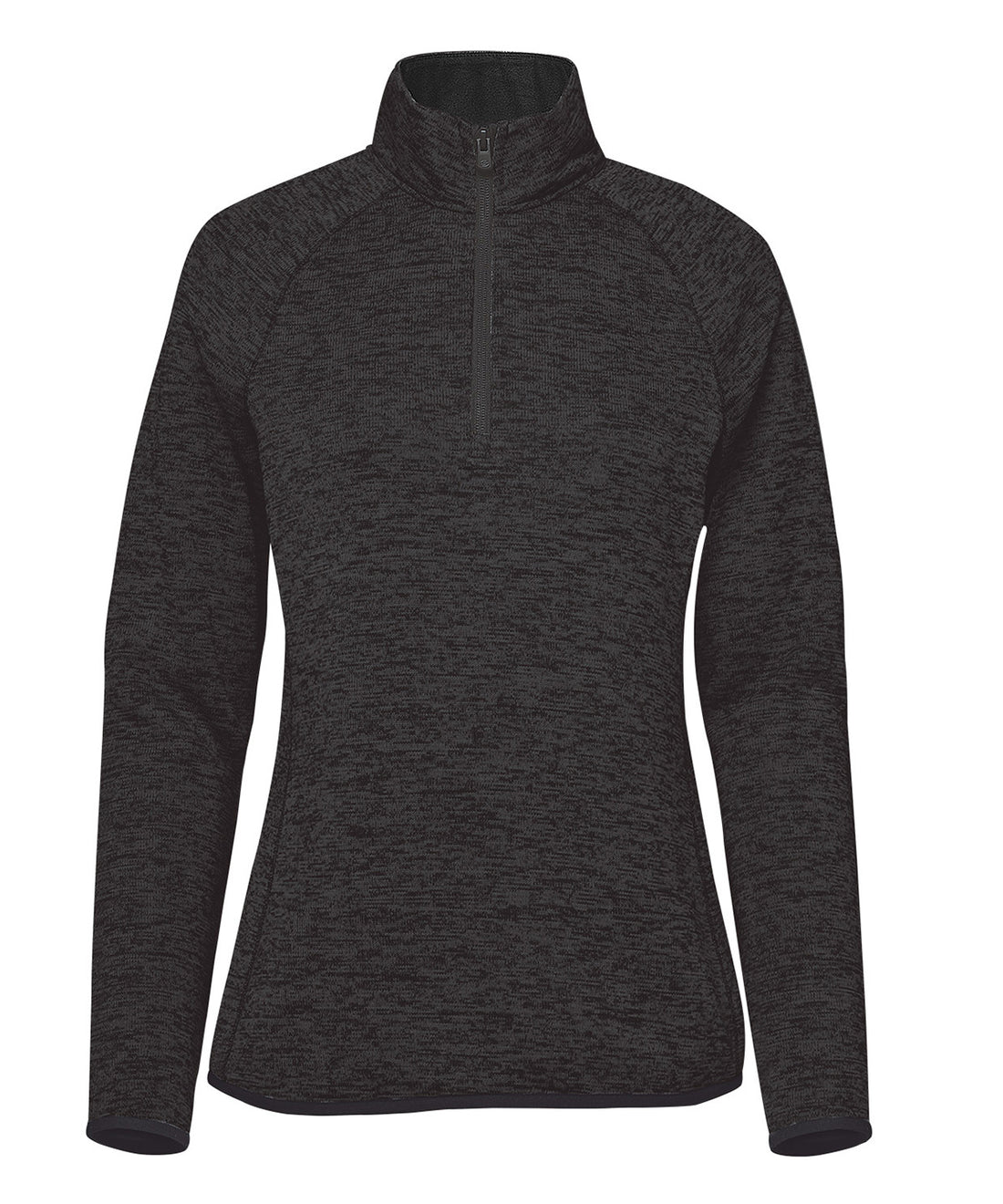 Women’s Yosemite ½-zip pullover in Black Heather