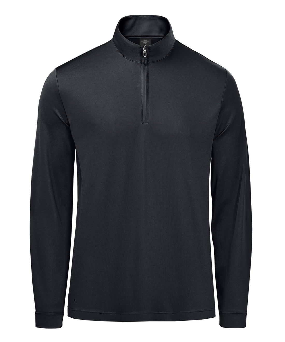 Monterey 1/4-zip pullover in Black