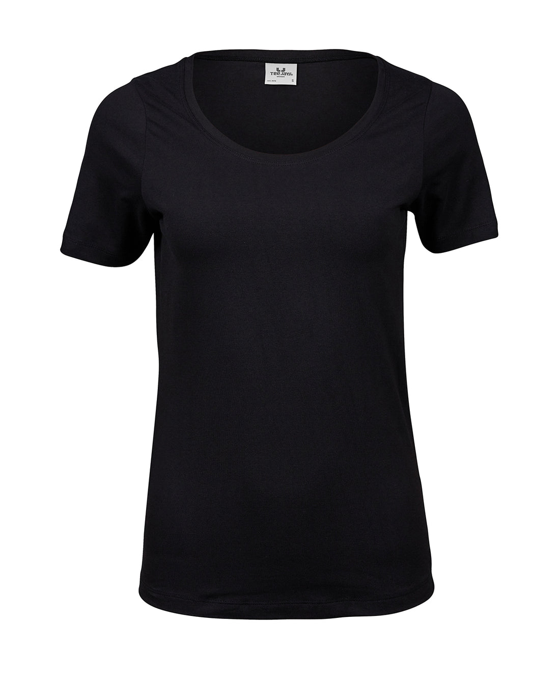 Women’s stretch tee (450) in Black