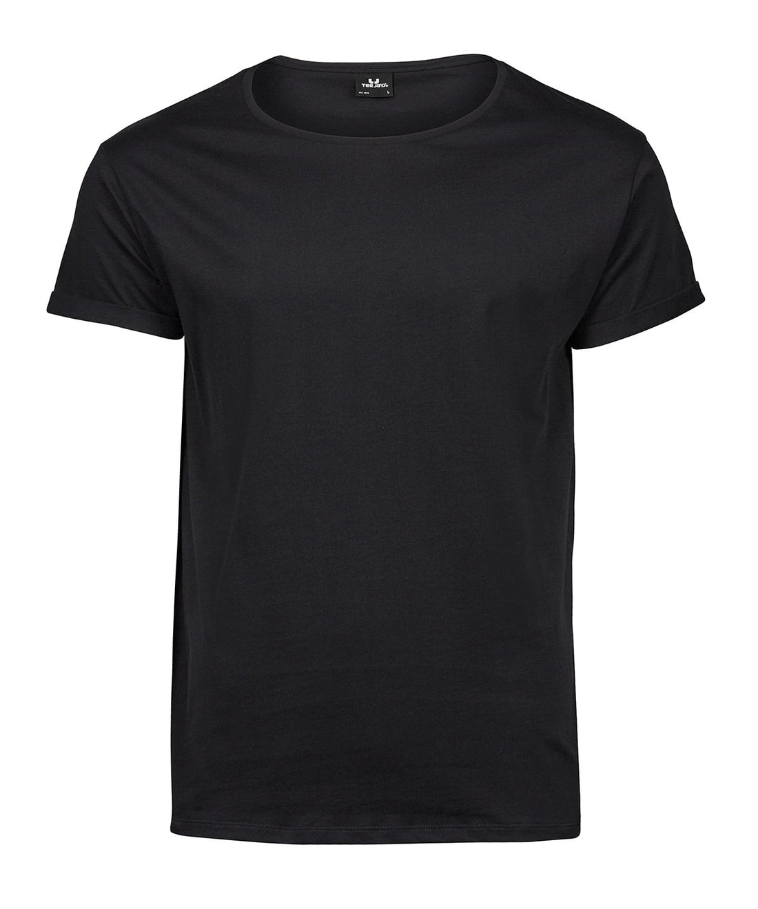 Roll-up tee (5062) in Black
