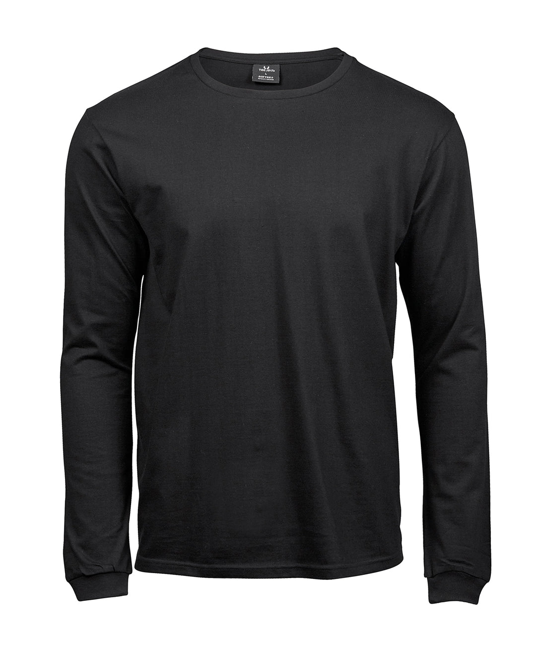 Long sleeve fashion Sof tee (8007) in Black