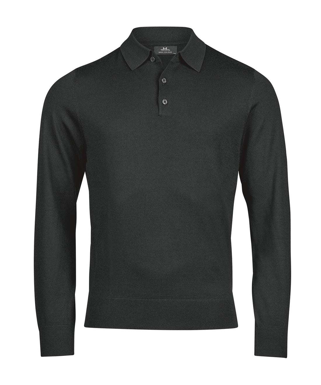 Polo knit (6002) in Black