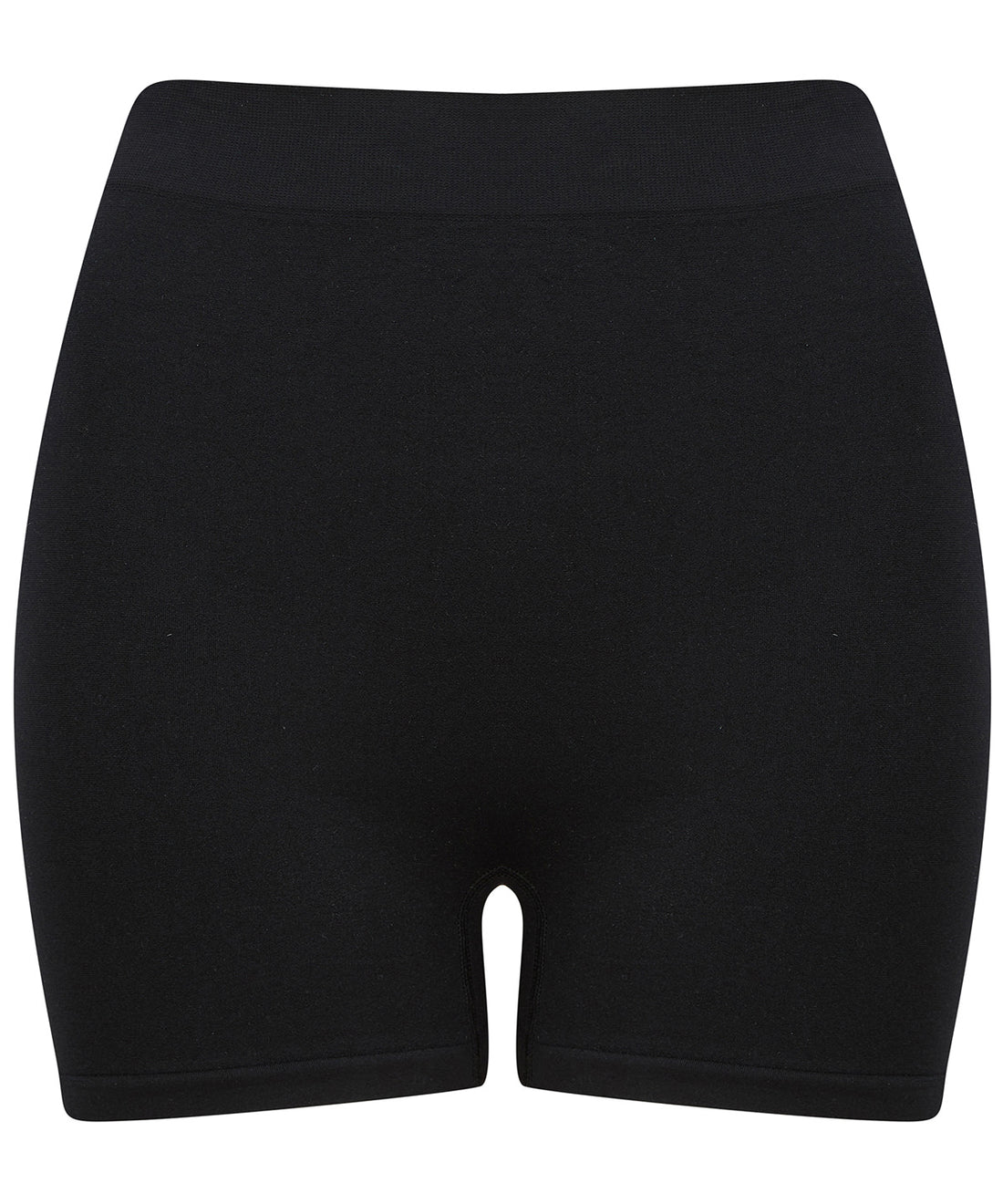 Women's seamless shorts in Black