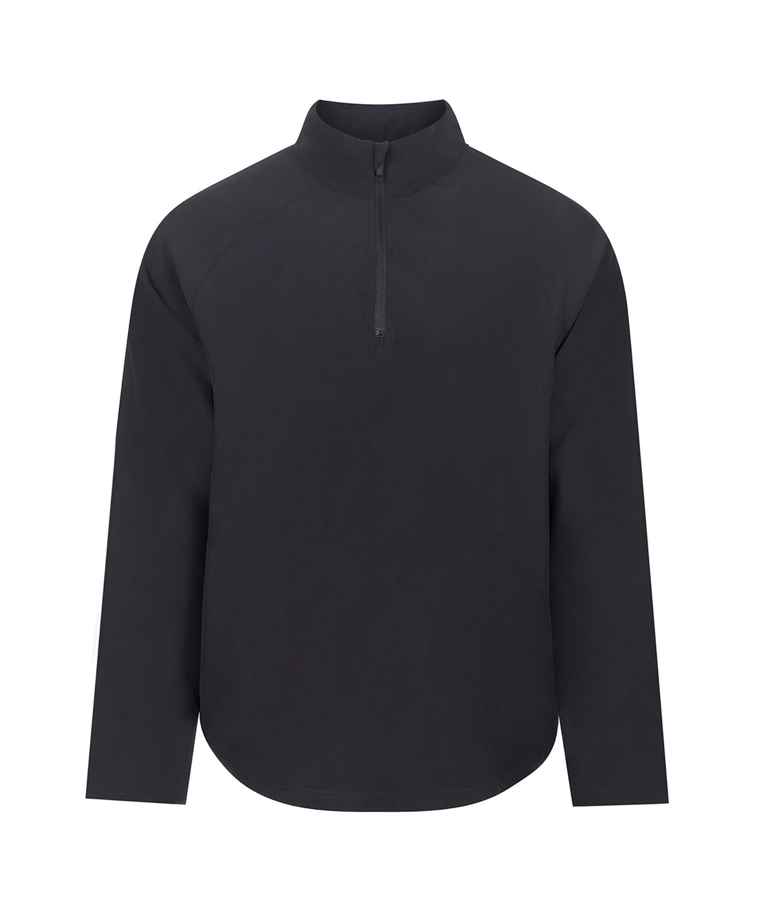 Technical 1/4-zip top in Black