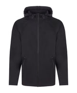 Technical zip-through hoodie