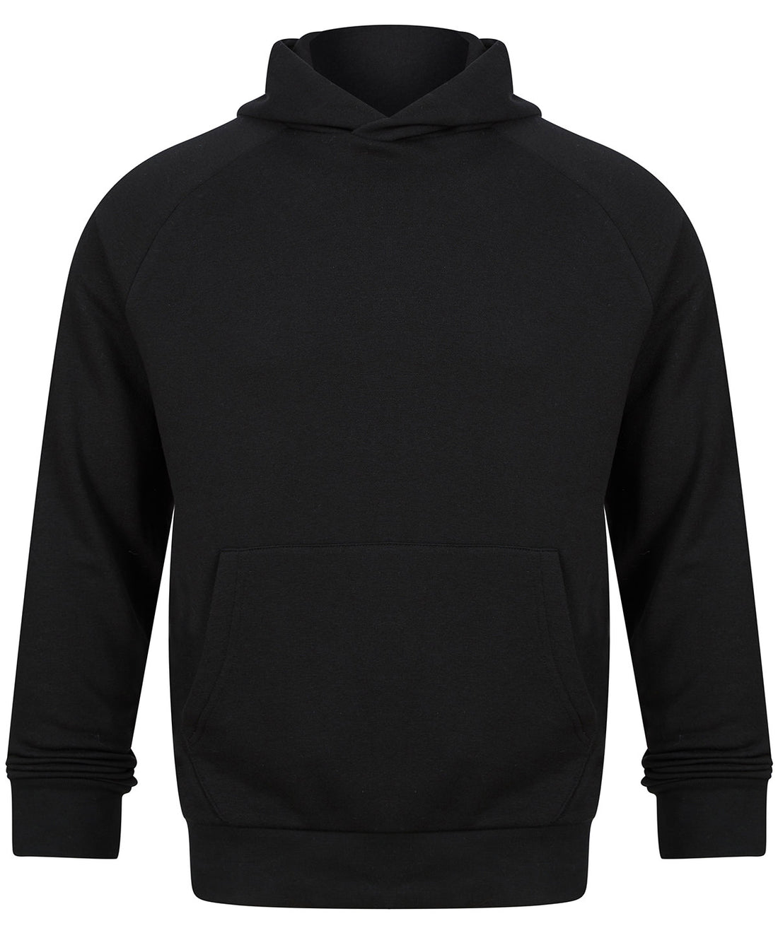 Unisex athleisure hoodie in Black