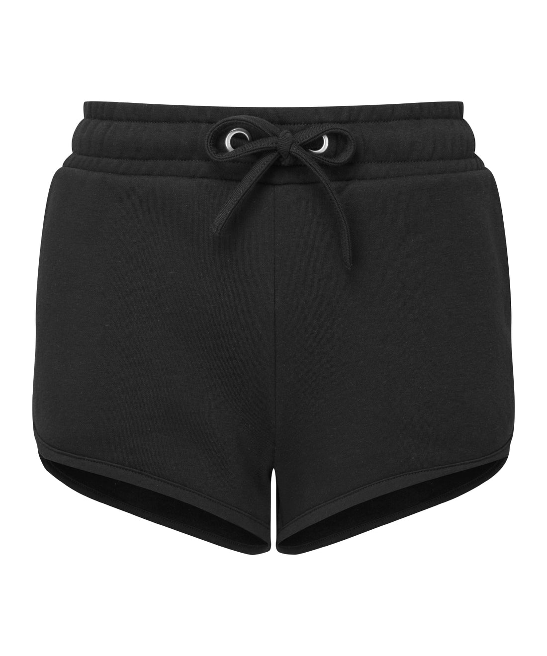 Women’s TriDri® recycled retro jogger shorts in Black