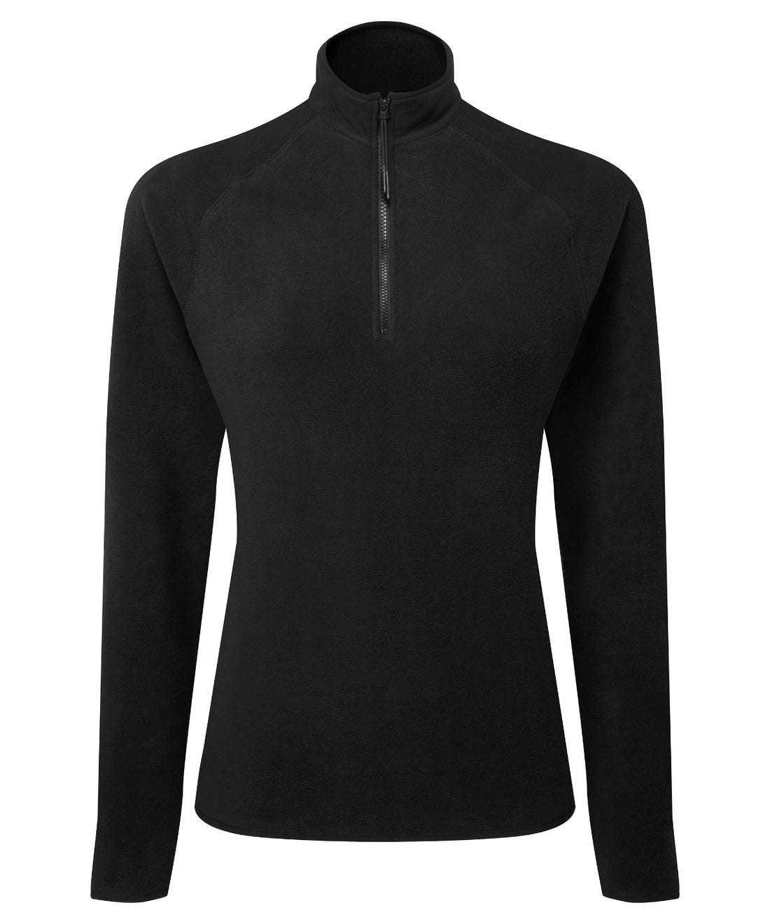 Women’s TriDri® Recycled Elements active-fitted fleece in Black