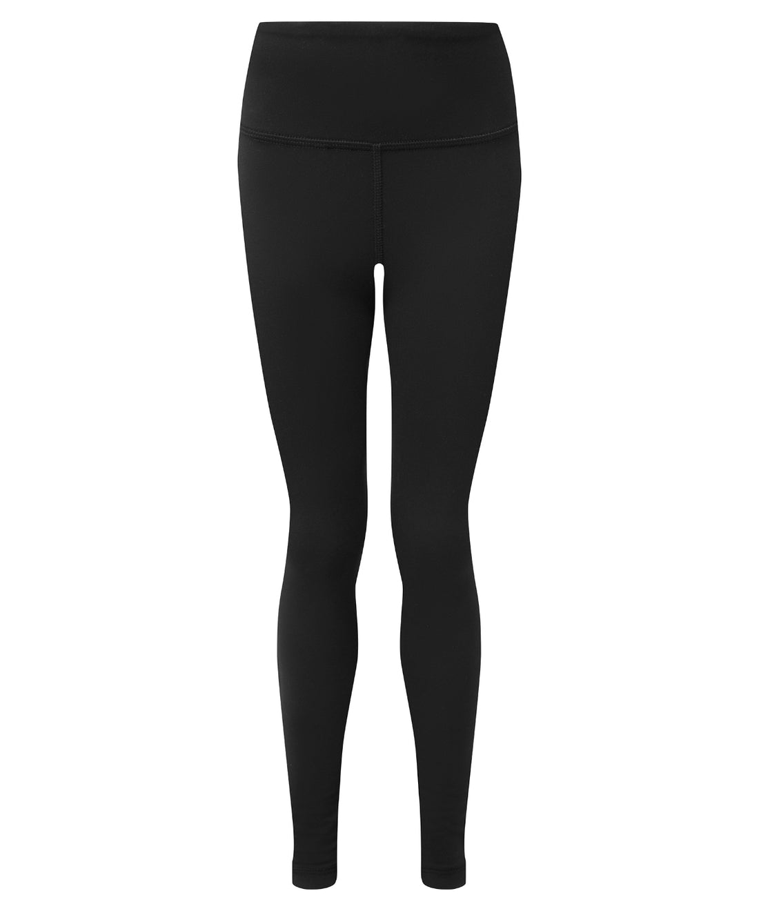 Kids TriDri® recycled performance leggings in Black