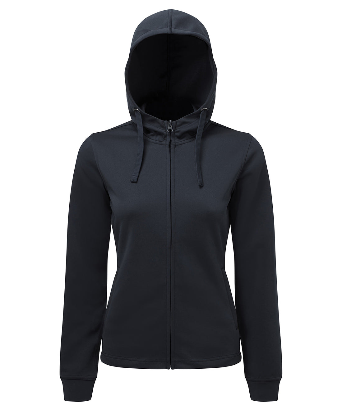 Women's TriDri® spun dyed full-zip hoodie in French Navy