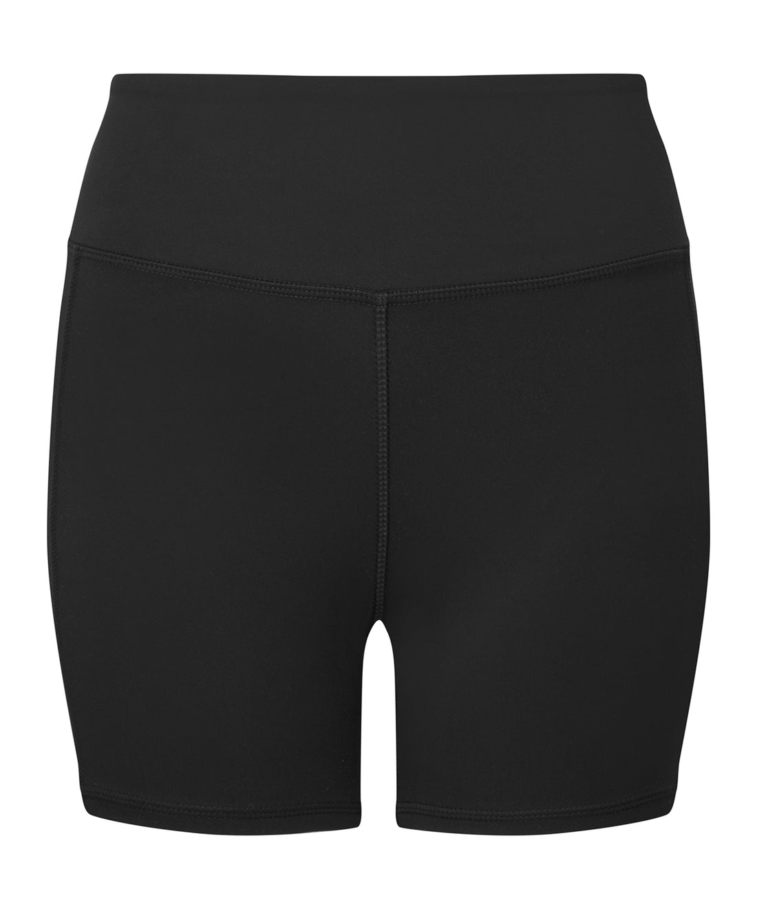 Women’s TriDri® recycled micro shorts in Black