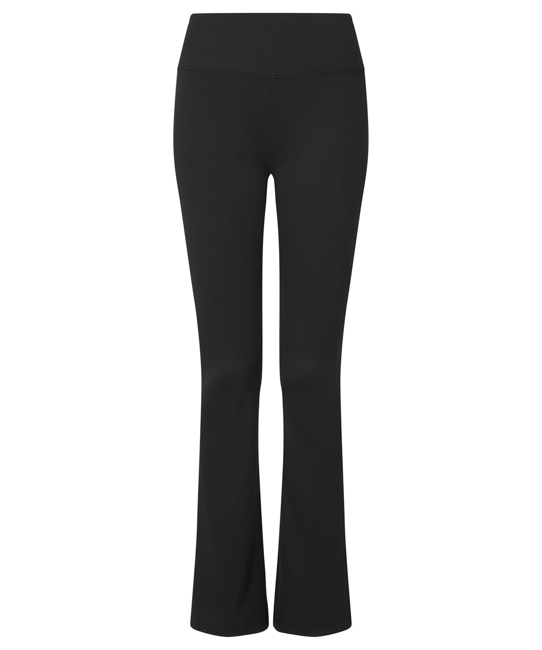 Women’s TriDri® recycled flare leggings in Black