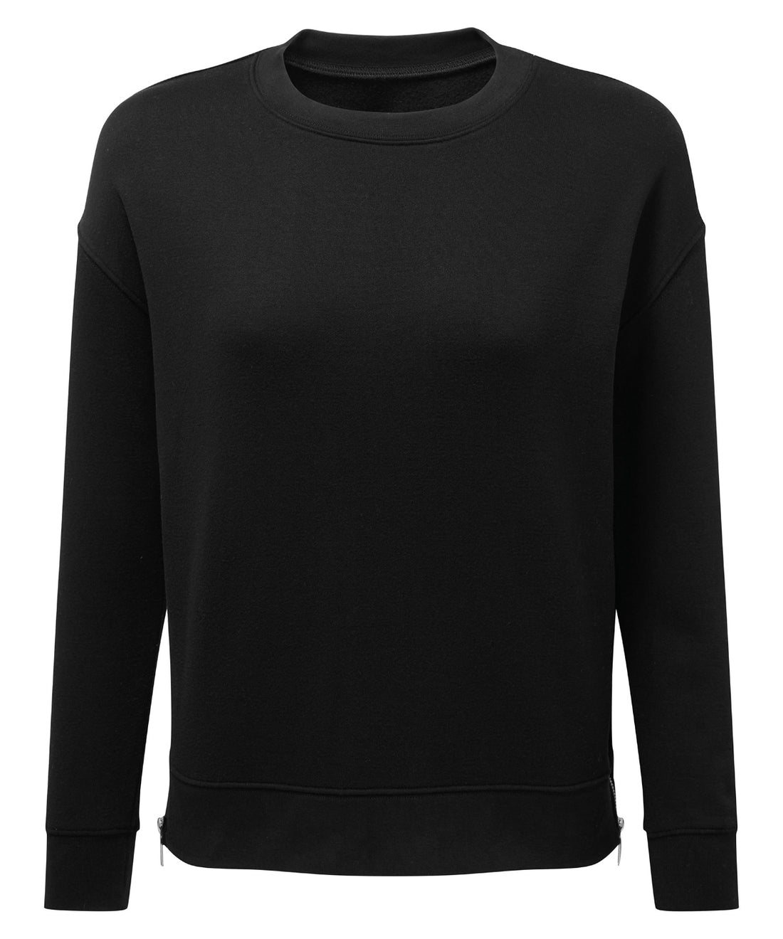 Women's TriDri® Recycled Chill Zip Sweatshirt in Black