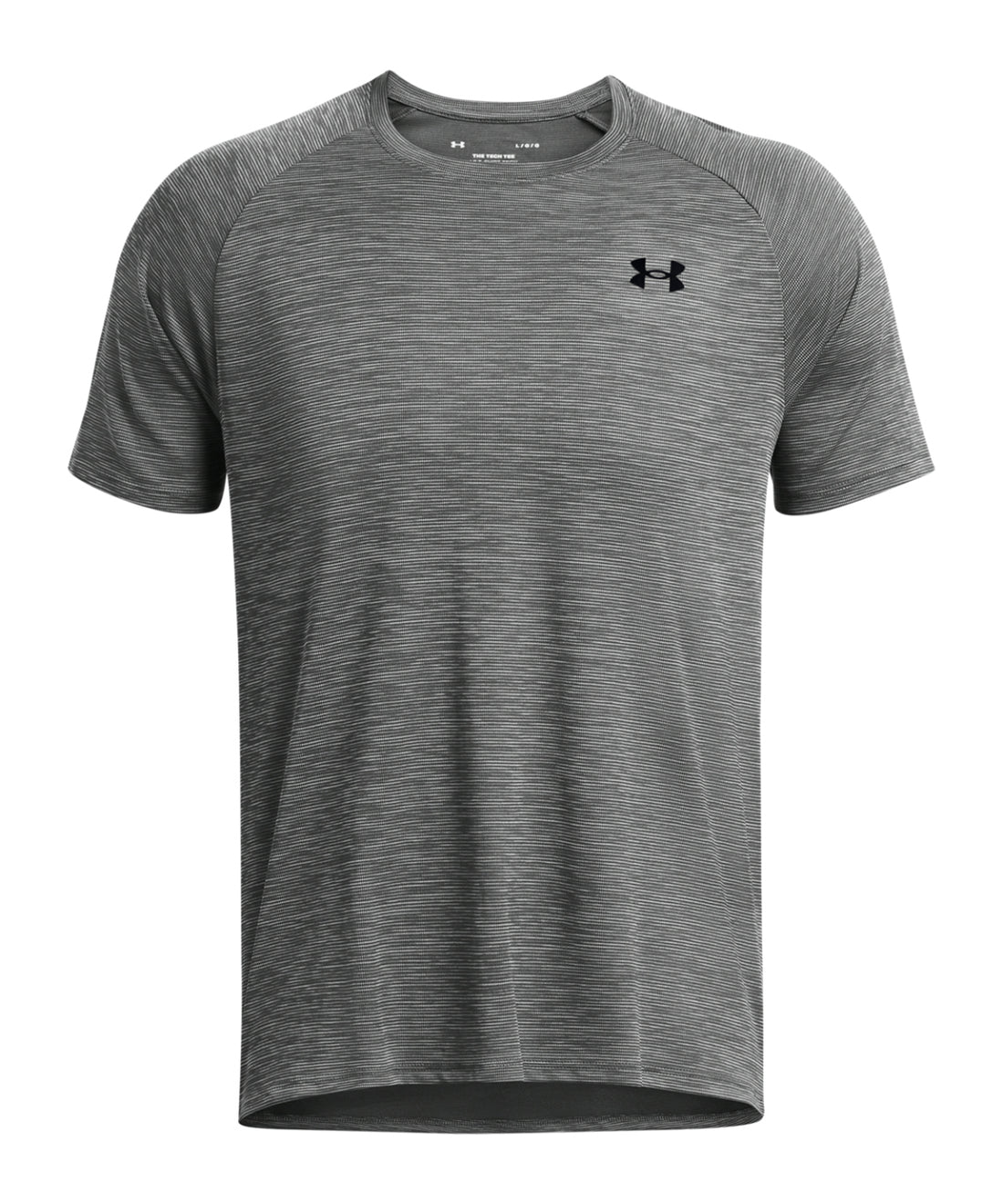 UA Tech™ textured t-shirt in Castle Rock Grey
