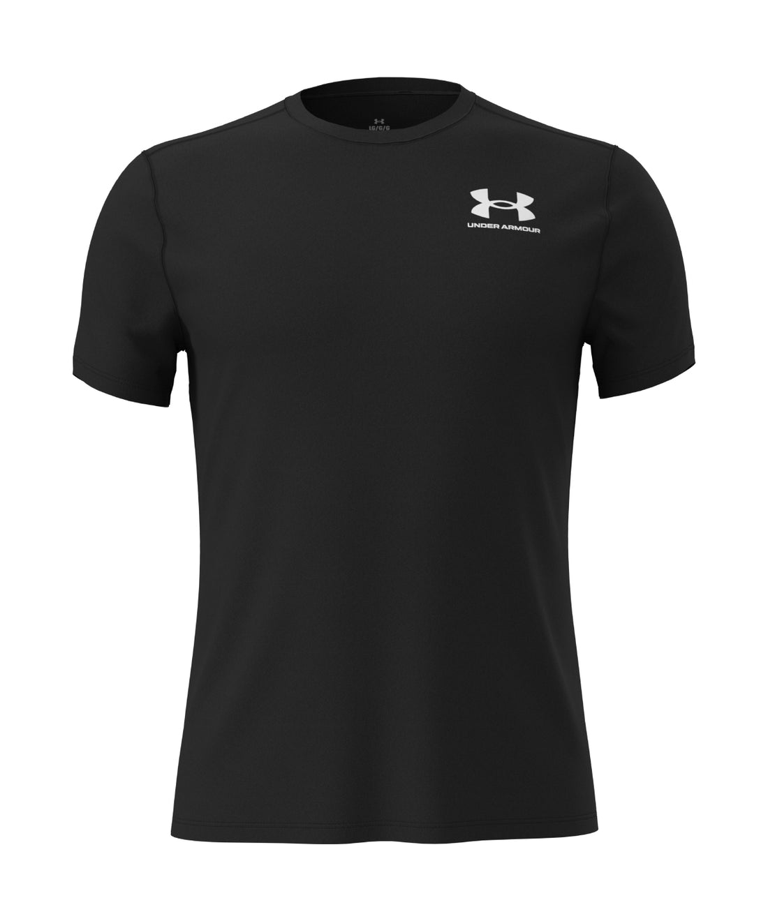 HeatGear® fitted t-shirt in Black