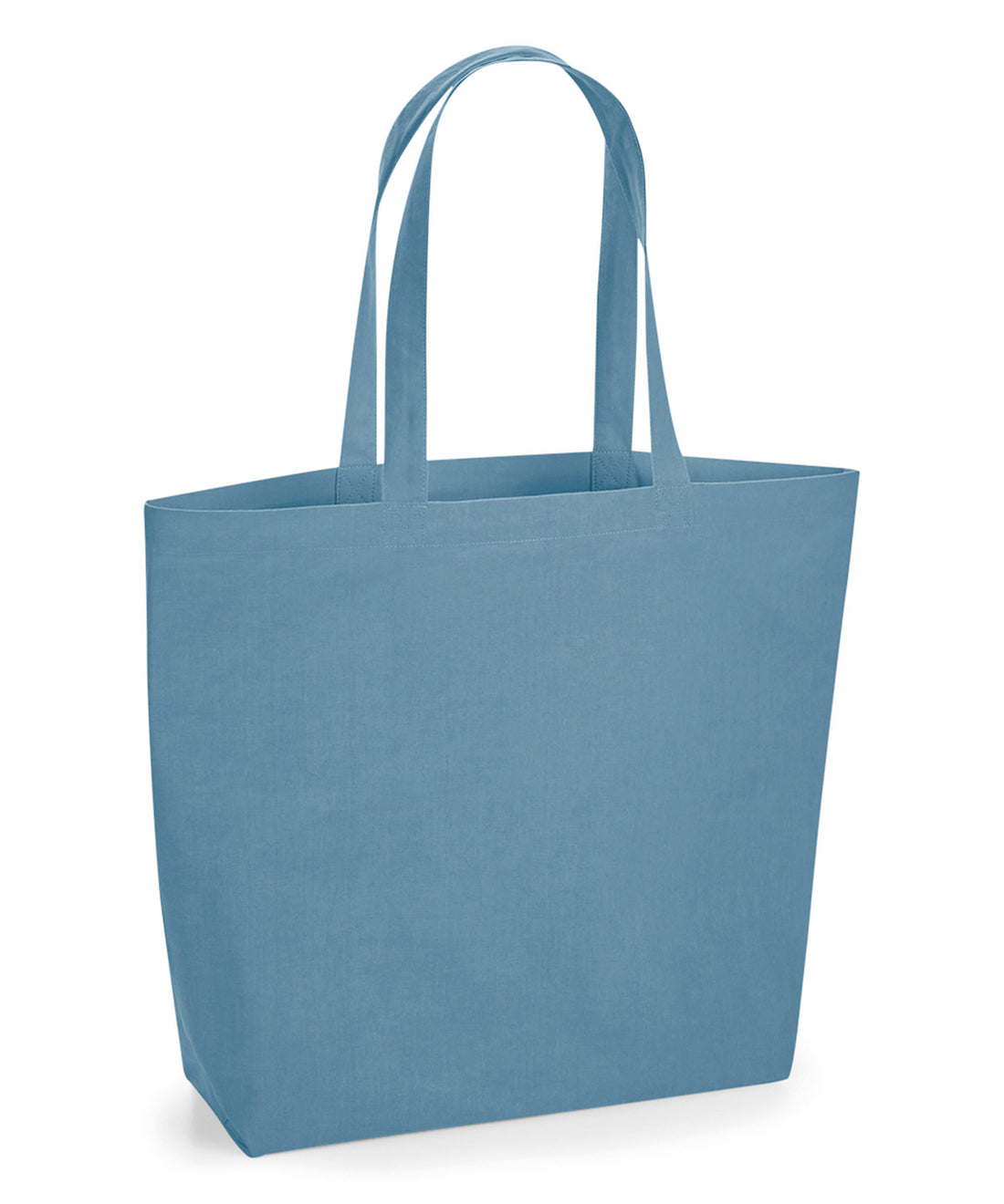 Organic natural dyed maxi bag for life in Indigo Blue