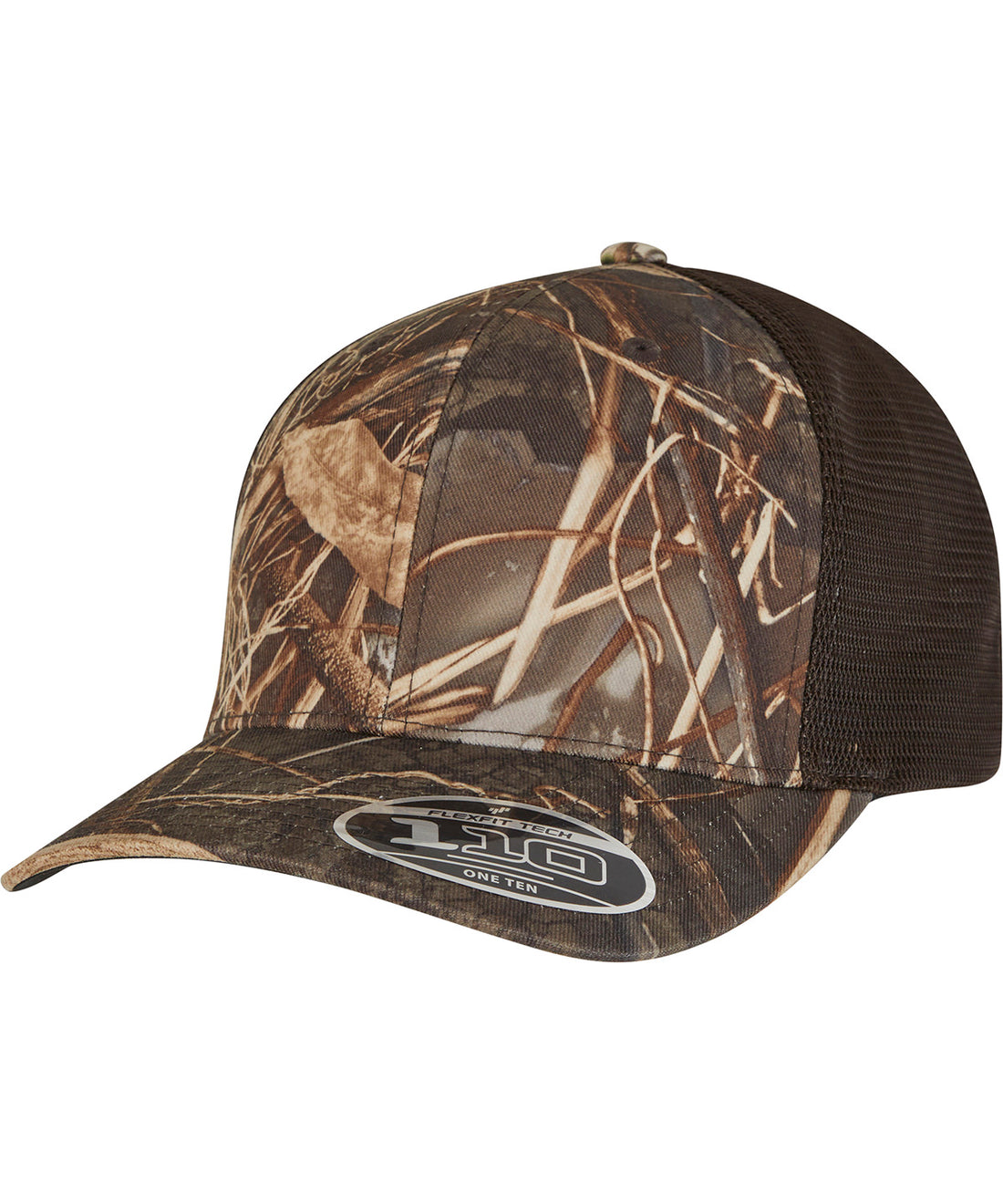 Flexfit 110 mesh RealTree camo cap (110MRC) in Brown