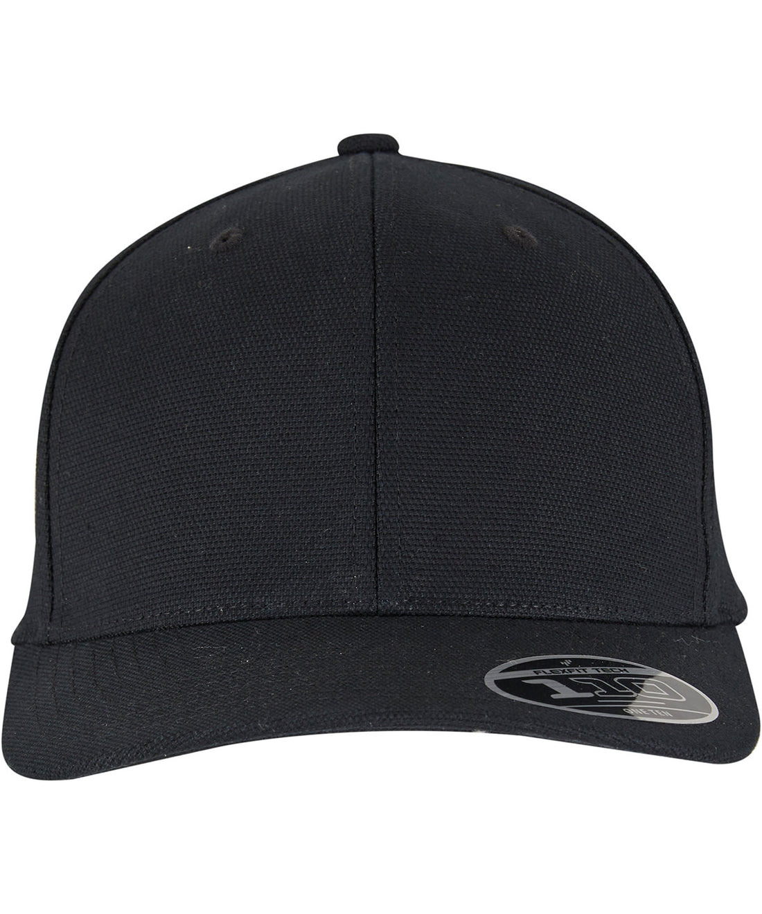 110 Flexfit curved snapback (9293) in Black