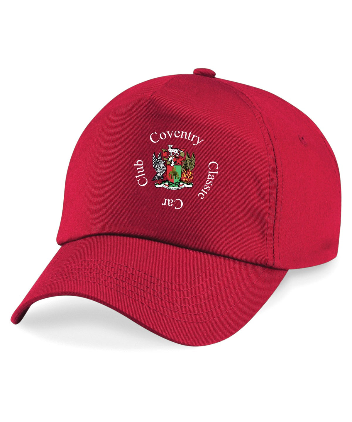 Coventry Classic Car Club cap red