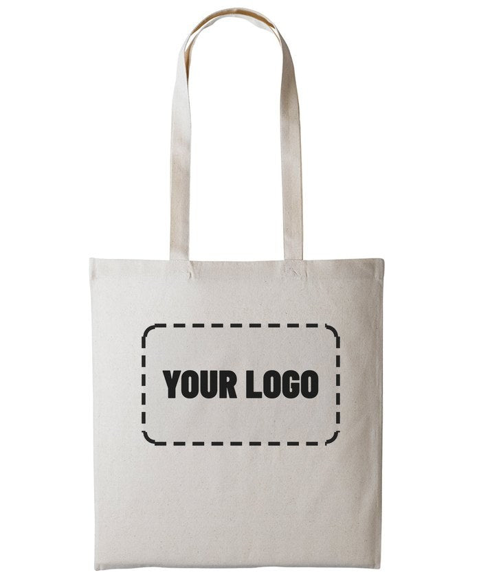 Christmas Gift Pack: natural cotton tote bag, your logo printed on the front