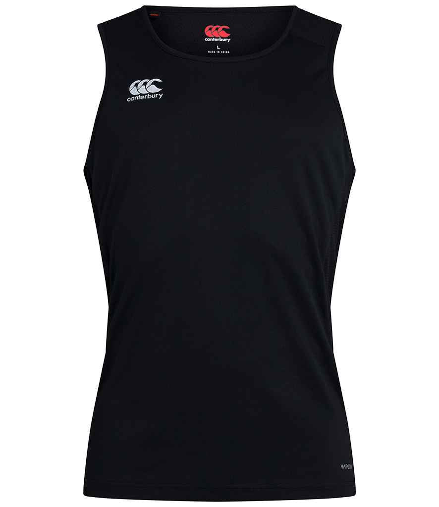 Canterbury Club Dry Singlet in Black