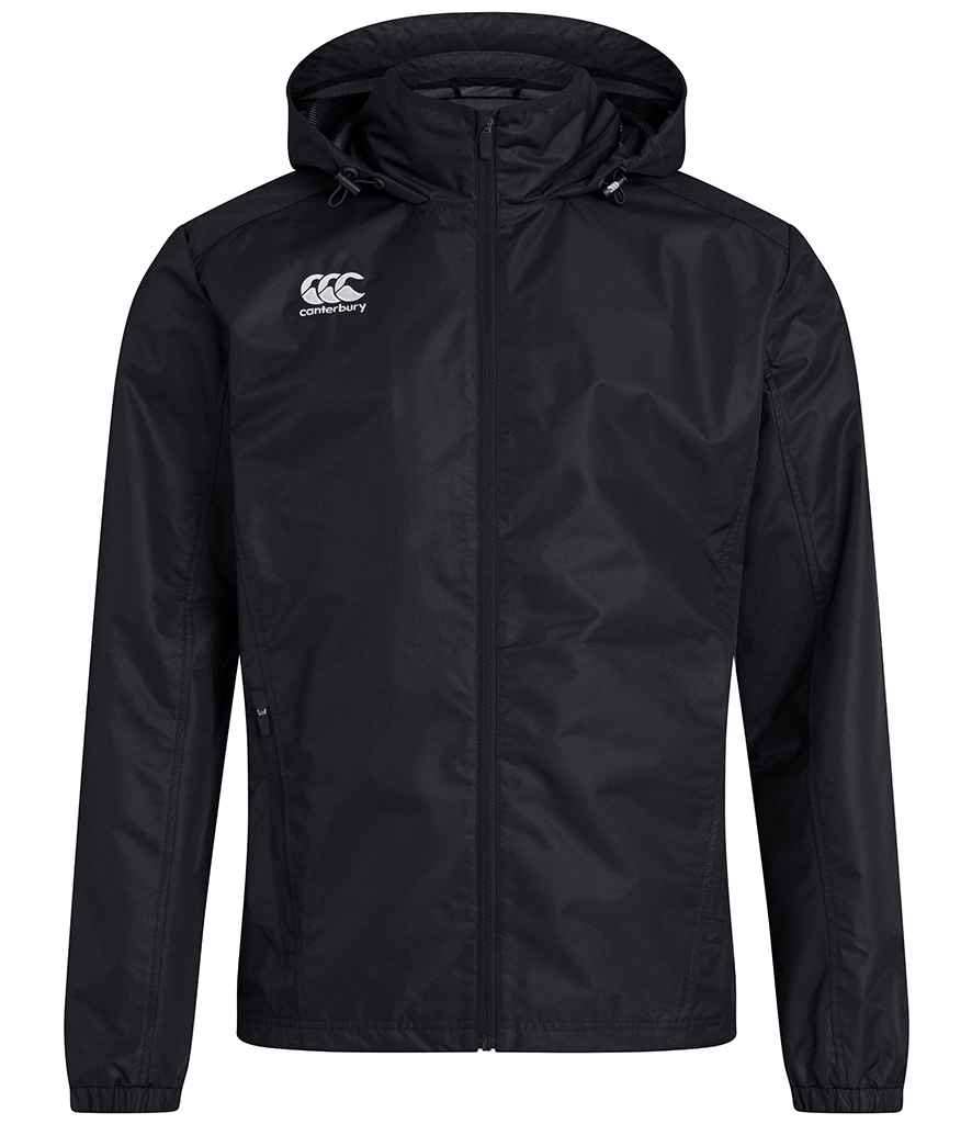 Canterbury Club Rain Jacket in Black