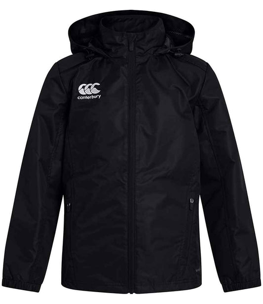 Canterbury Kids Club Rain Jacket in Black