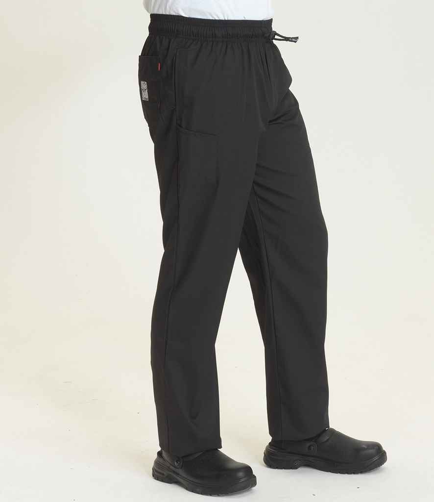 Le Chef Professional Trousers in Black