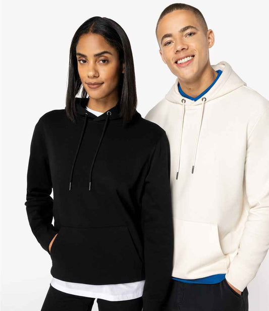 Native Spirit Unisex Hooded Sweatshirt in Black