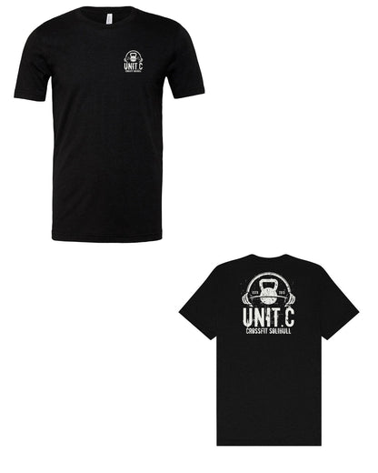UNIT.C Black Heather front and back