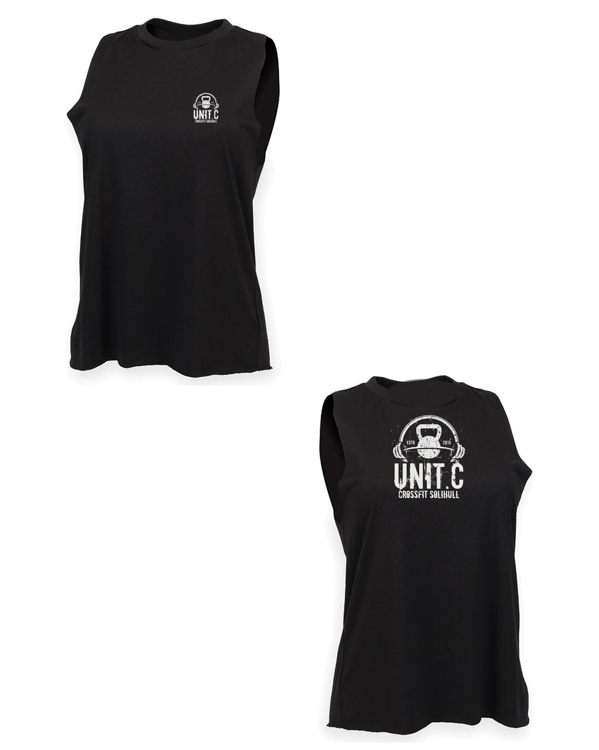UNIT.C Black front and back