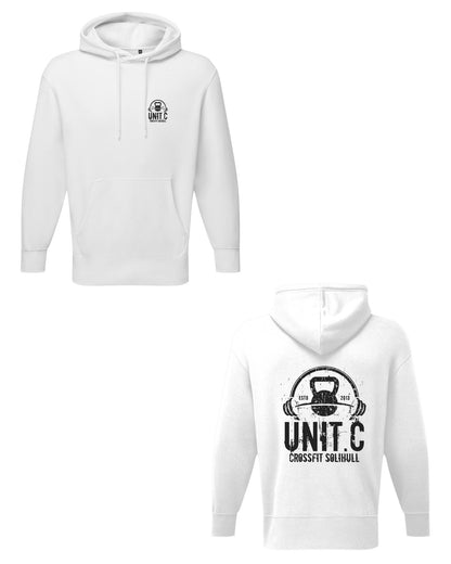 UNIT.C White front and back (black print)