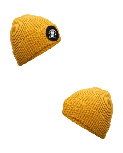 UNIT.C Mustard front and back
