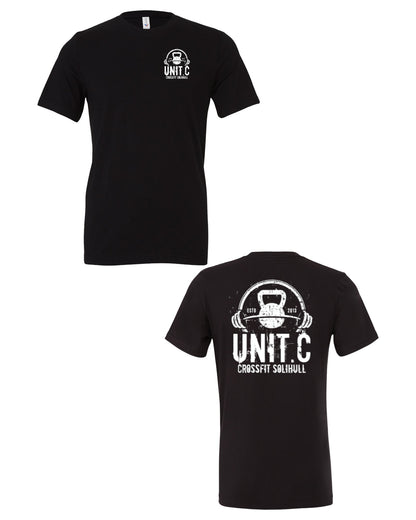 Unit C Crew Tee front and back