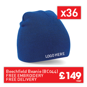 36 Beechfield Two-tone pull-on beanie for Only £149 (BC044)
