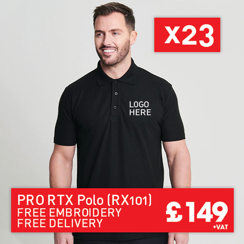 23 RTX Pro polo for Only £149 (RX101)