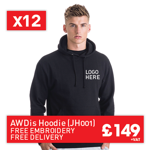 JH001 AWDis Hoodies 