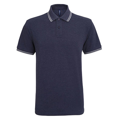Asquith & Fox Men's Classic Fit - Tipped Polo AQ011