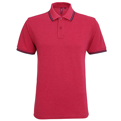 Asquith & Fox Men's Classic Fit - Tipped Polo AQ011