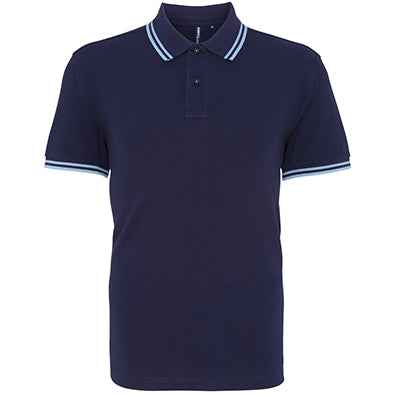 Asquith & Fox Men's Classic Fit - Tipped Polo AQ011