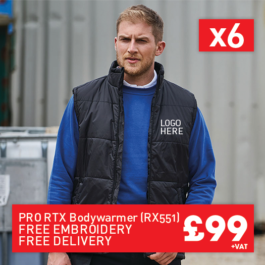 6 RTX Pro bodywarmerfor Only £99 (RX551)