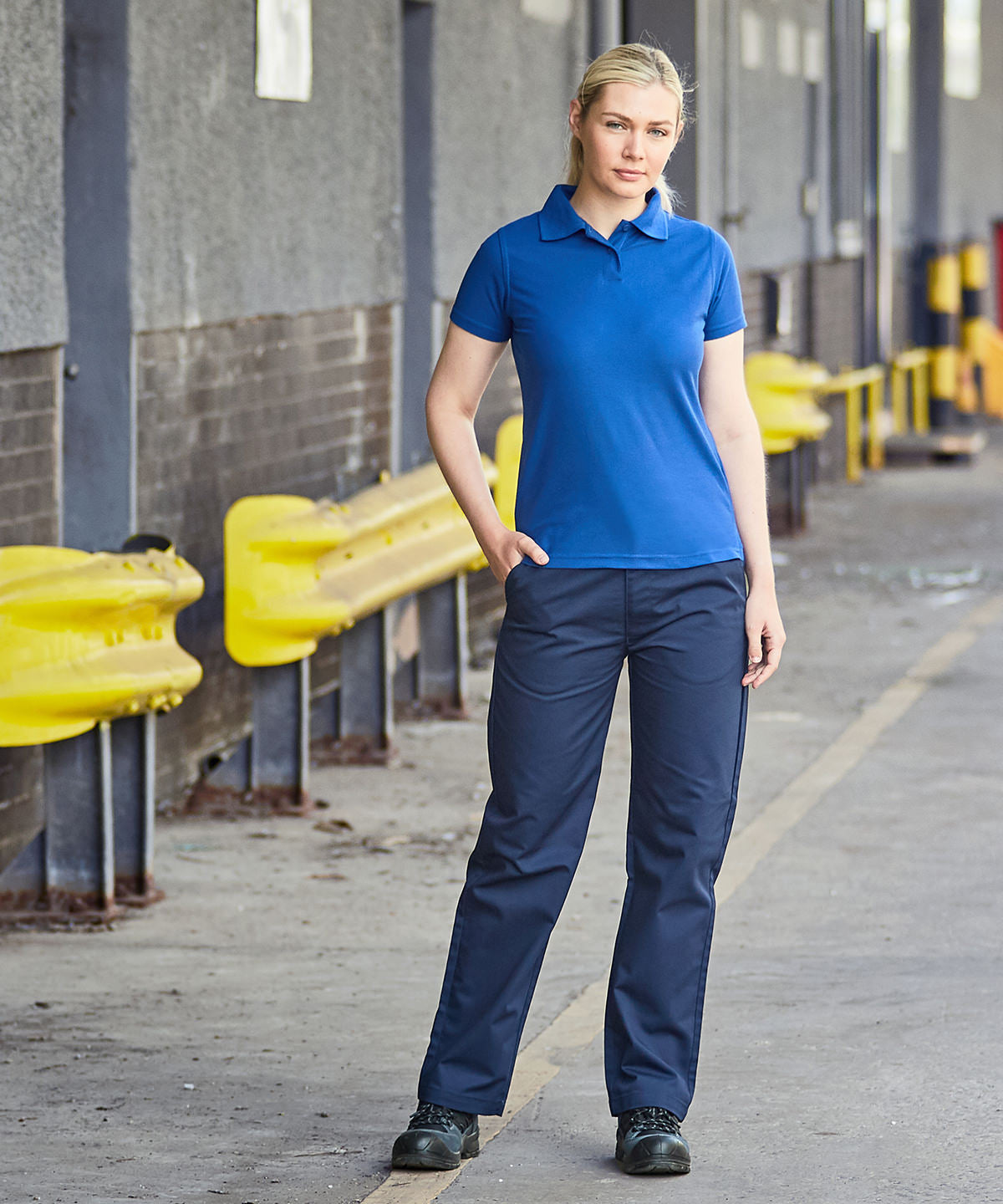 Women's pro polyester polo RX05F