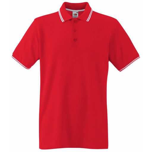 Fruit Of The Loom Tipped Polo Shirt