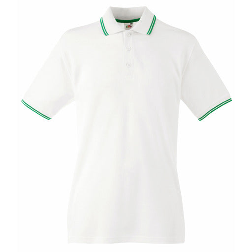 Fruit Of The Loom Tipped Polo Shirt