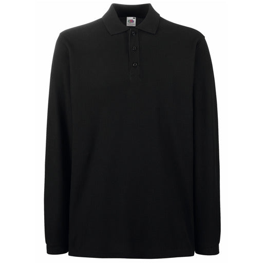 Fruit Of The Loom Premium Long Sleeve Polo