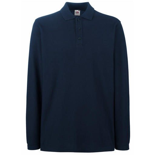 Fruit Of The Loom Premium Long Sleeve Polo